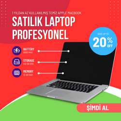 Temiz Kullanılmış Laptop Macbook